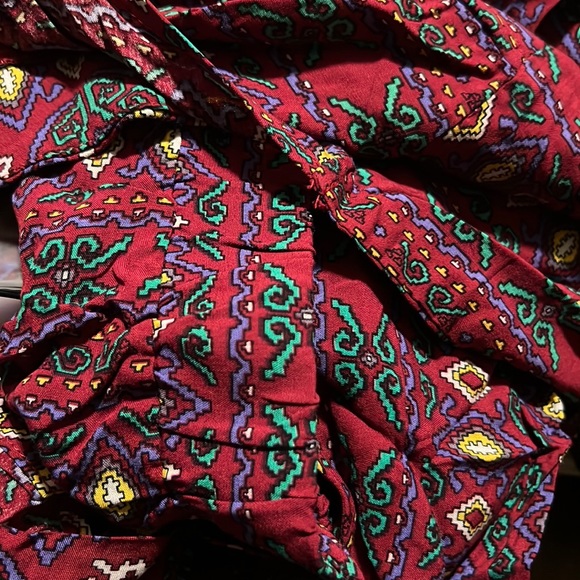 SHEIN Aztec print thigh split two piece set - Picture 4 of 5